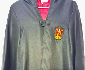 Kids Costumes to Hire - HP robe with badge - CHILD - 7-9 Years